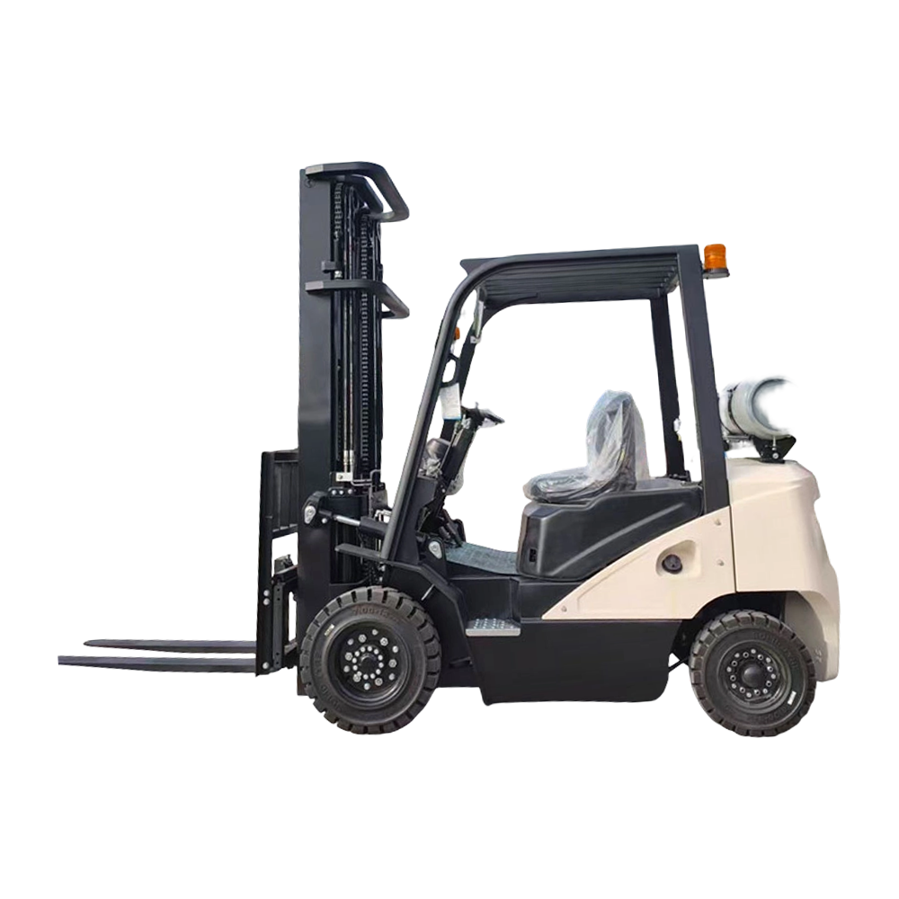 Autohydraulisk gearkasse 4 hjul 2,5 tons LPG gaffeltruck Autohydraulisk gearkasse 4 hjul 2,5 tons LPG gaffeltruck